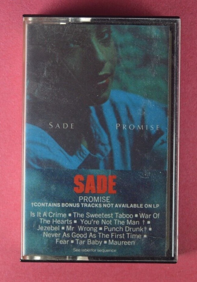 SADE Promise Cassette tape PORTRAIT