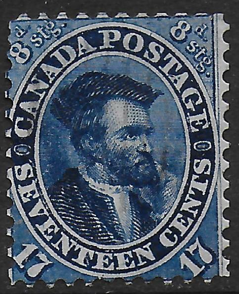 Canada stamps 1859 SG 42 MLH VF
