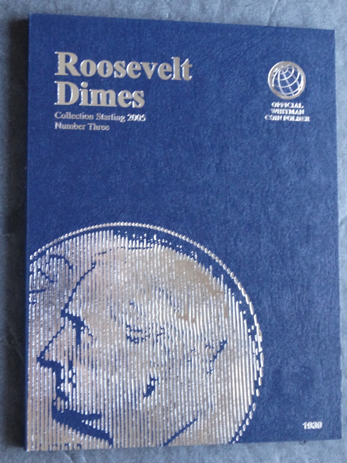 Set of 3 - Whitman Roosevelt Dime Coin Folders Number 1-3 1946-2025 Book