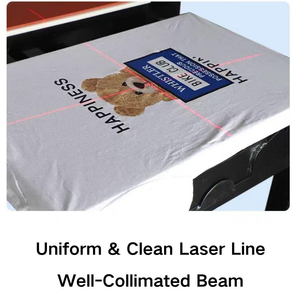 Heat Press Laser Alignment System, Laser Positioning Tool for TShirt & Hat Pr...