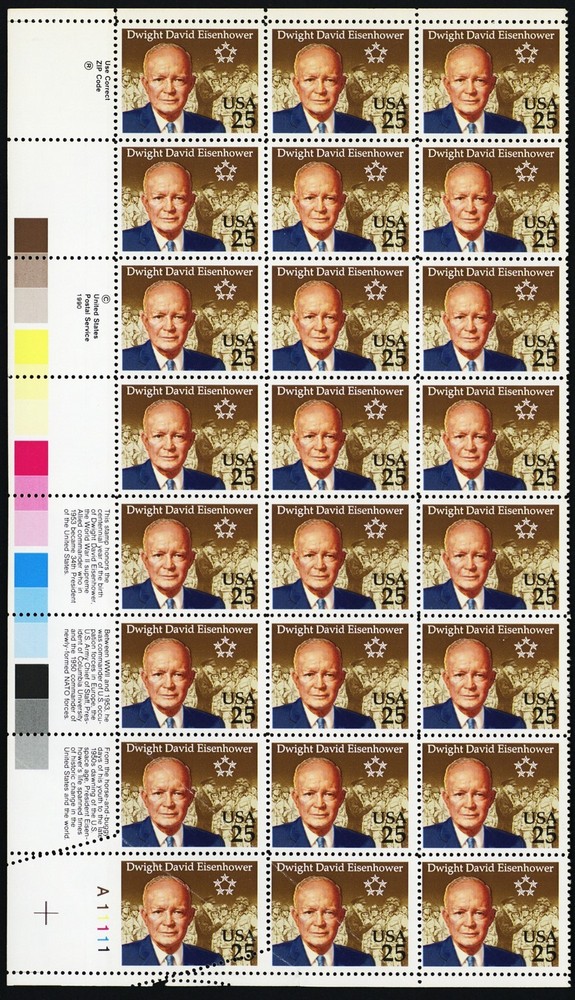 2513, Mint NH 25¢ Fold Over Error Makes For Imperf Margin! * Stuart Katz