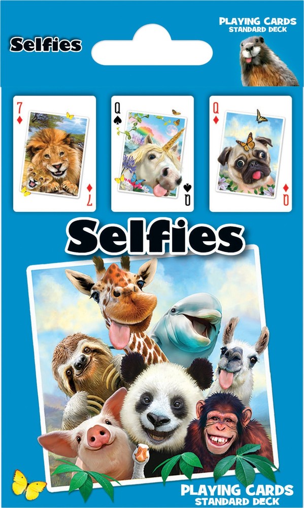 MasterPieces - Selfies Playing Cards - 54 Card Deck