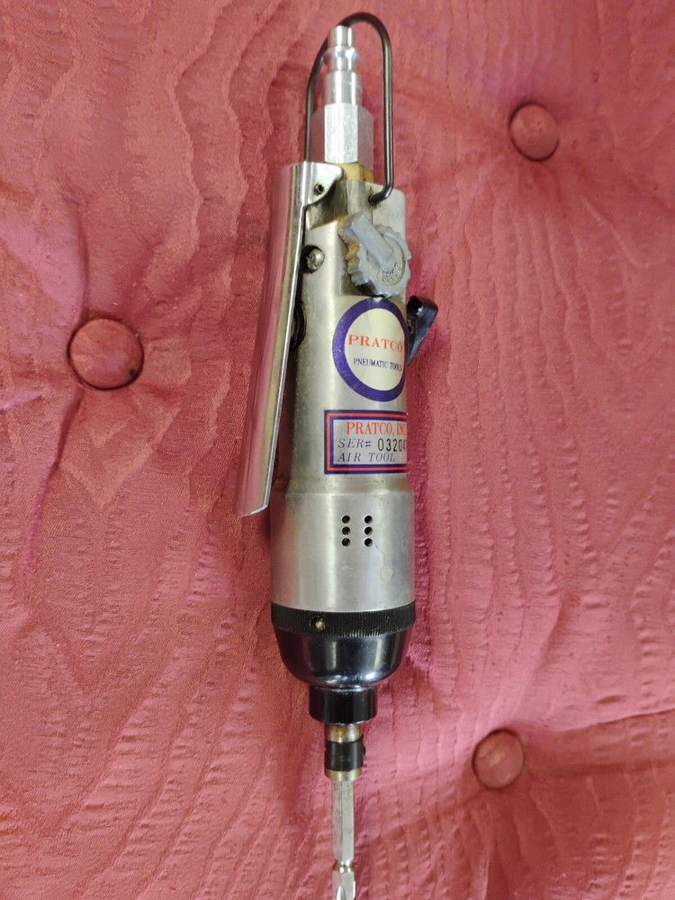 Pratco Pneumatic Screwdriver Grinder Carving Tool Air Drill