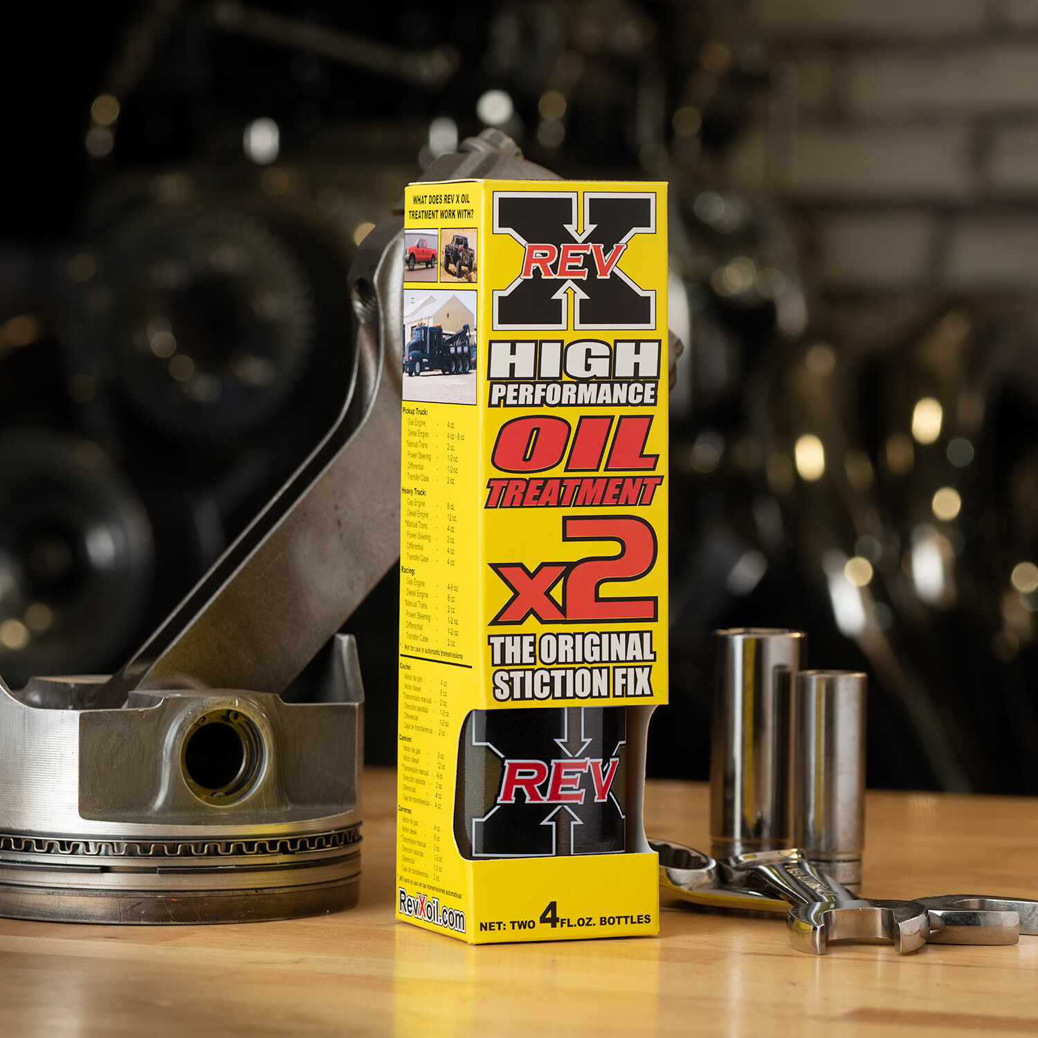 REV X Oil Treatment - HEUI Powerstroke Injector Stiction Fix Additive