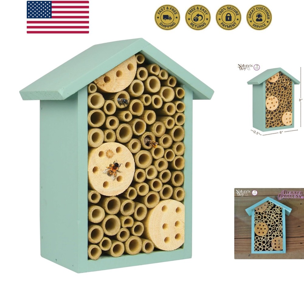 Bird Products -C Teal Bee House
