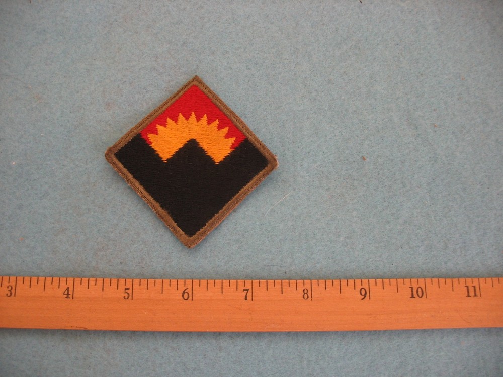 Original unused WWII US Army Western Defense Command shoulder patch