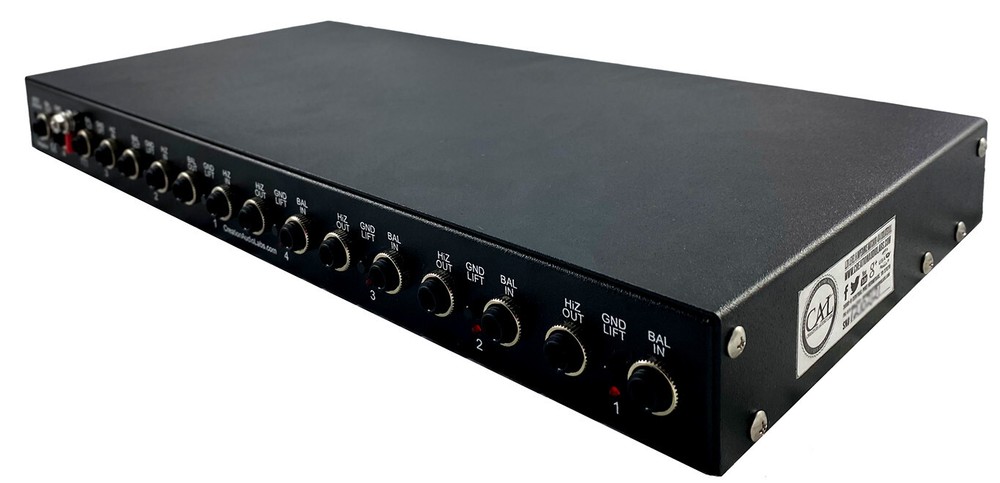 LZ8 Studio Tool - Quad Direct Box / Re-Amp Unit