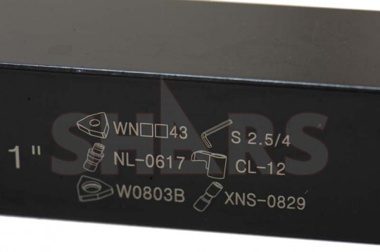 SHARS 1" RH MWLN Tri-Lock Tool Holder NEW P]