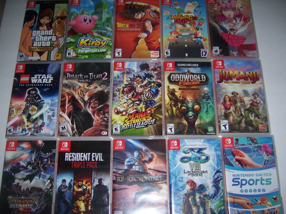 Replacement Nintendo Switch Authentic Original OEM Case Box Artwork - IN STOCK!