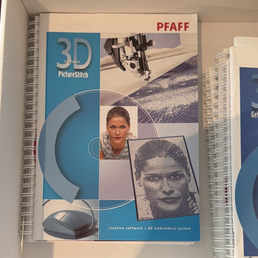 PFAFF 3D Creative Suite Embroidery Machine Digitizing Software