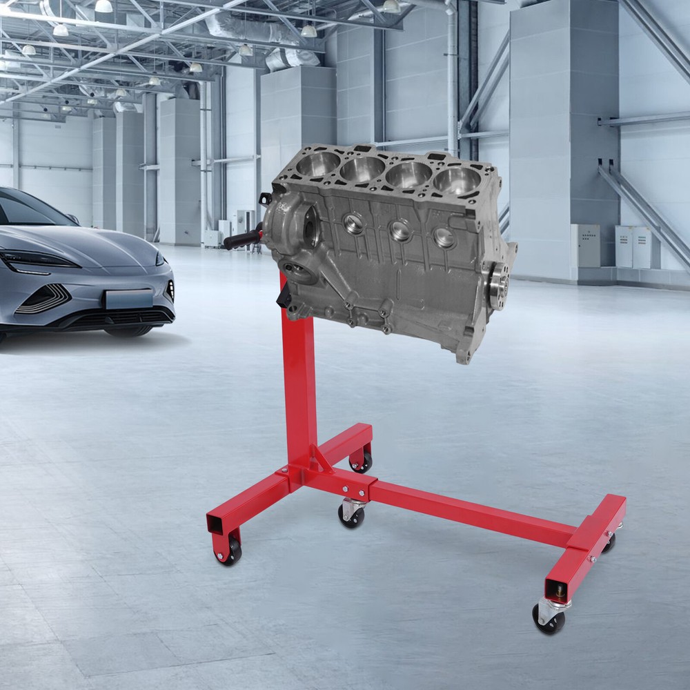 1250Lbs Engine Maintenance Stand Motor Hoist Jack 360° Rotating Tool