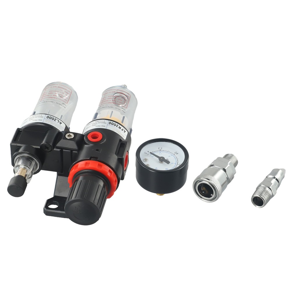 AFC2000 Plastic Air Source Treatment Filter Pressure Gauge Regulator Replacement