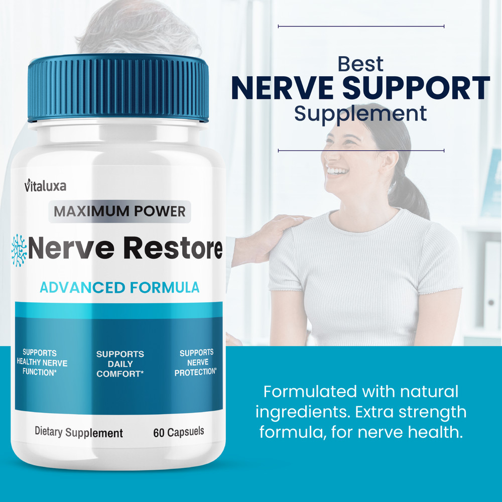 (2 Pack) Nerve Restore Capsules, Nerve Restore Advanced Formula (120 Capsules)