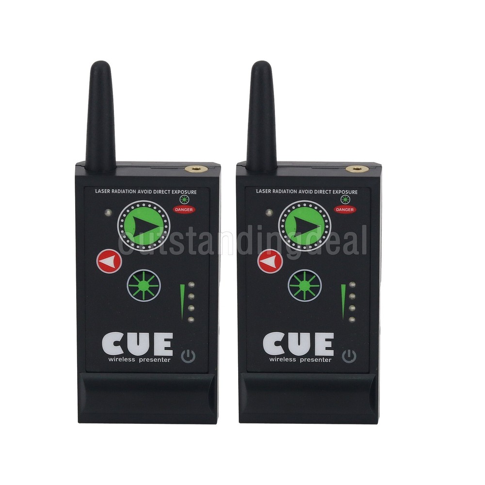 Super Cuelight Presenter Remote 1 Receiver + 2 Transmitters for PPT Presentation