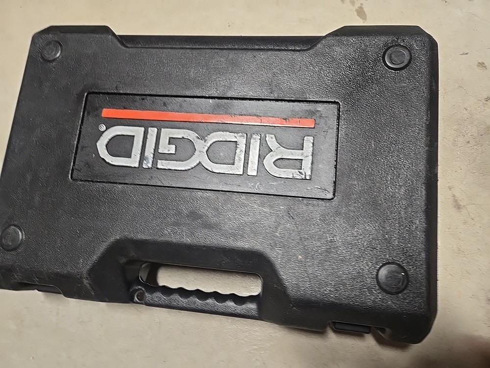 Ridgid RP 240 Press Tool Storage Case Only.