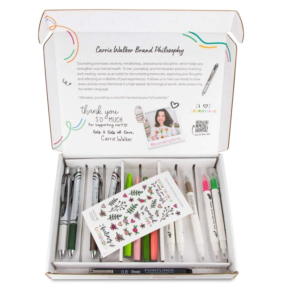 Pentel Feeling Grounded Journaling Pack