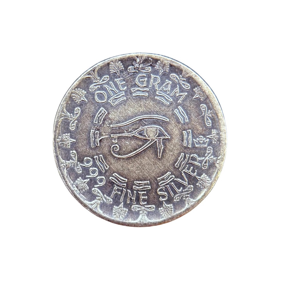 1 Gram Silver Montu - .999 Solid Silver - Monarch Mint - Multi Discount!