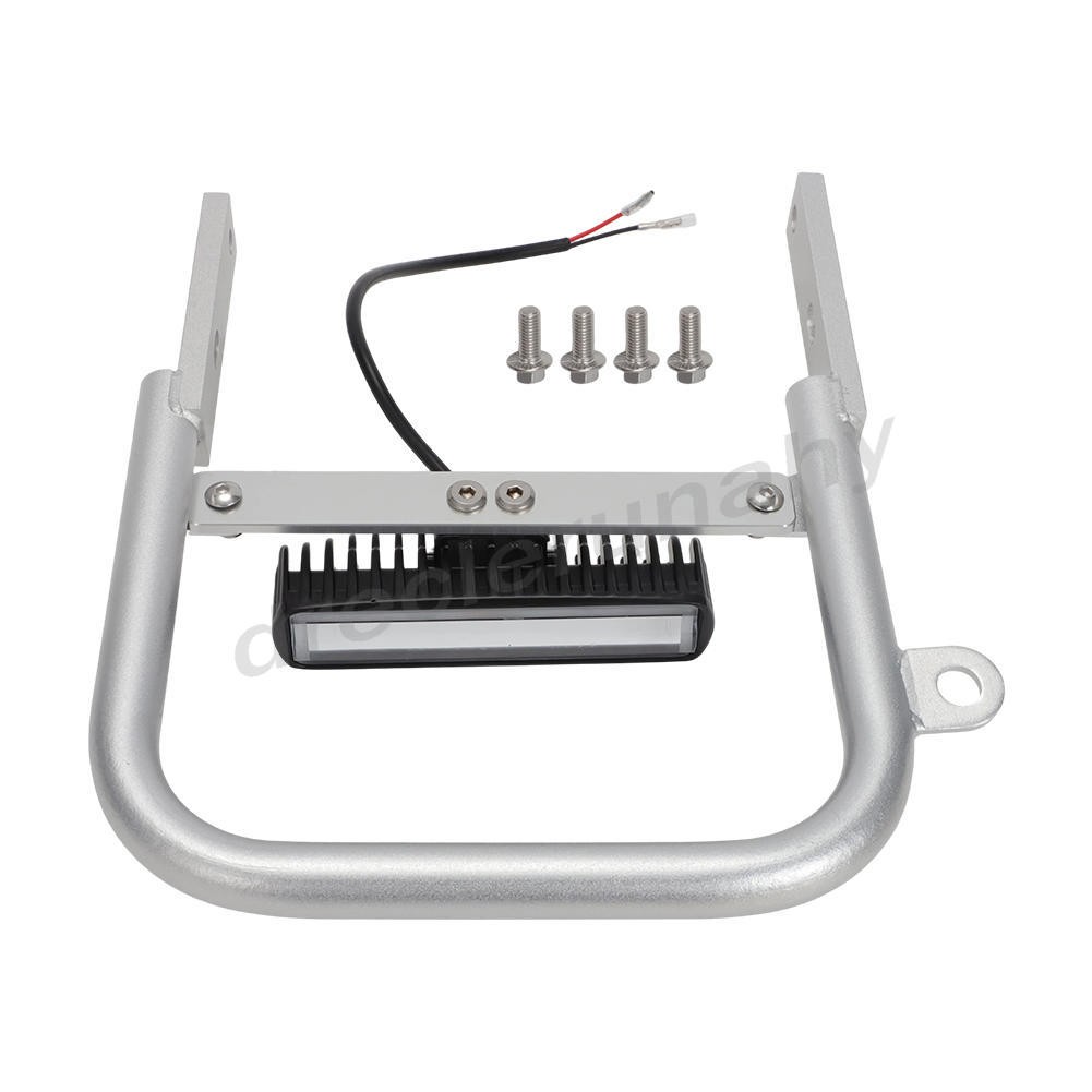 Rear Grab Bar Bumper & LED Tail Light Kit For Yamaha Blaster 200 ATV 1988-2006