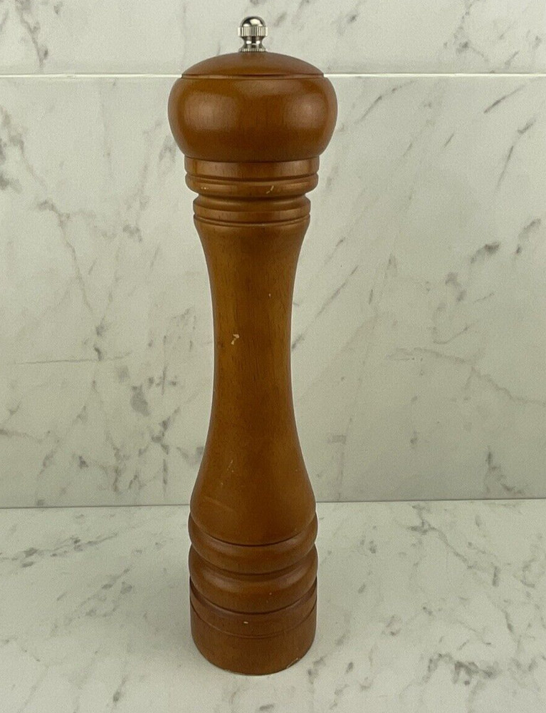 WILLIAM BOUNDS 12” CHEF'S PEPPER MILL Light Wood