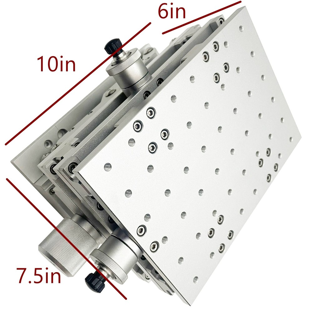 3D Workbench Laser Marking Machine Accessories 210*150 Positioning Hole M4