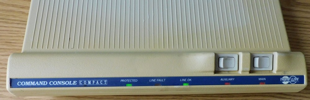 Tripp Lite Command Console CCC-4 Transient Voltage Surge Suppressor, 4-Outlets