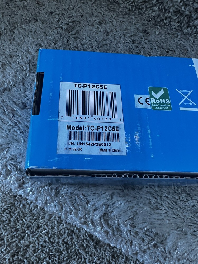 Trendnet 12-Port Patch Panel Cat. 5e TCP12C5E