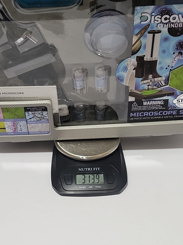 Educational Kids Discovery Mindblown Microscope Set/Case 48pc Stem 1200X Science