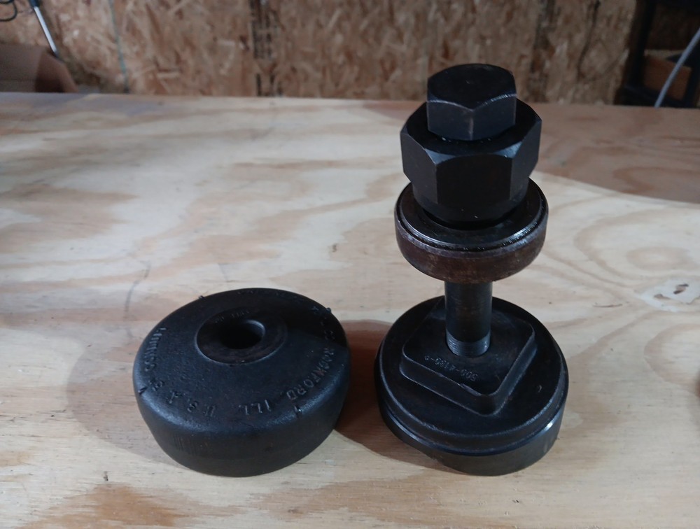 Greenlee 3"  Knockout Conduit Punch Set  NICE !