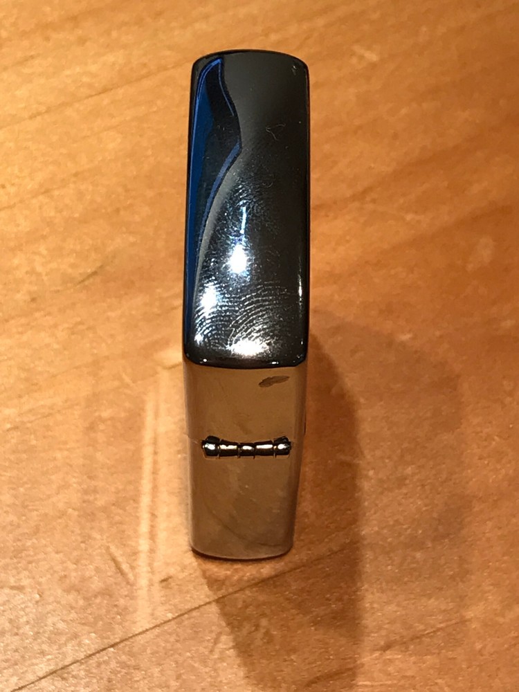 CHROME SEAGATE ADVERTISEMENT CIGARETTE LIGHTER