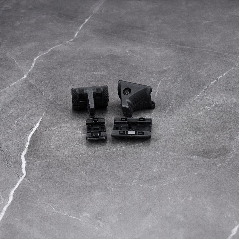 Picatinny Rail Covers Hold Plastic Protective Sheet