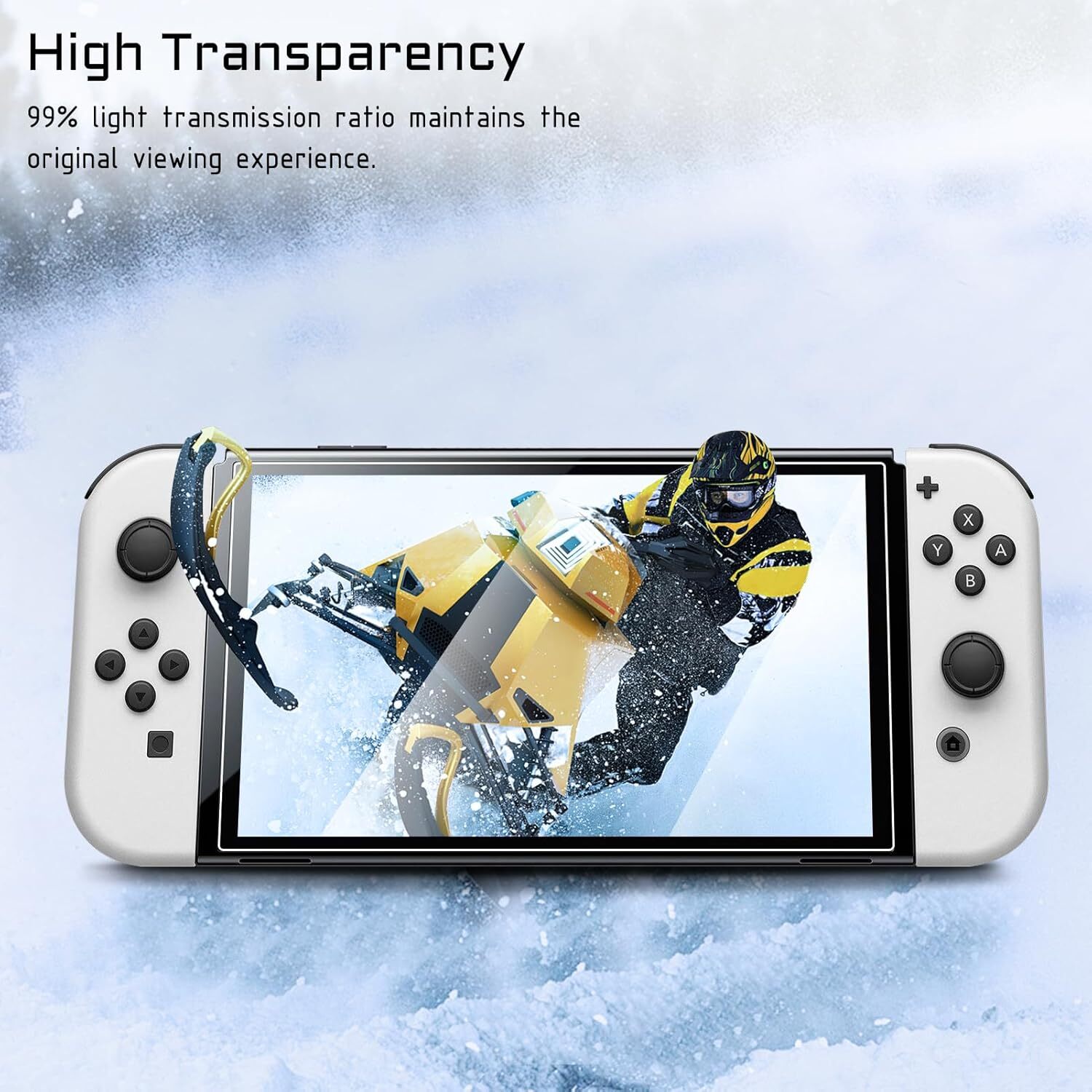 (2 Pack) Screen Protector for Nintendo Switch OLED Model 2021 (NOT Switch 2017)