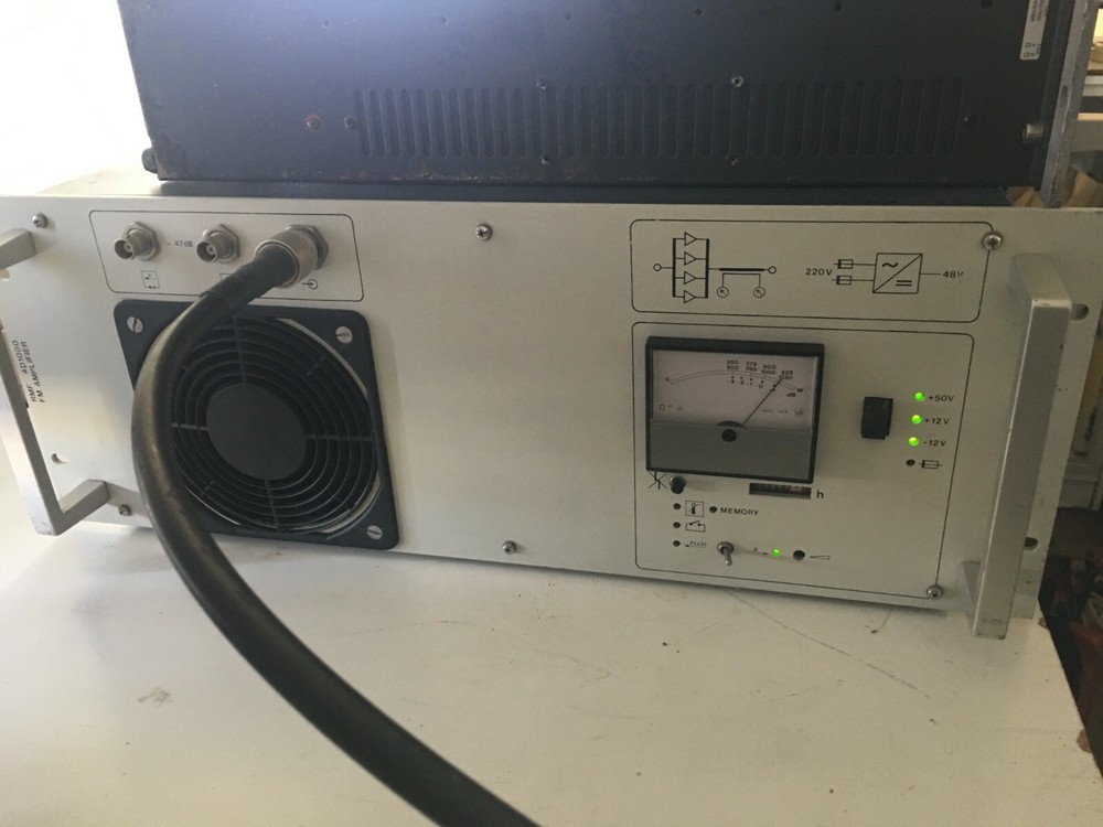 Transmitter Professional Broadcast FM Wide Band 1000w