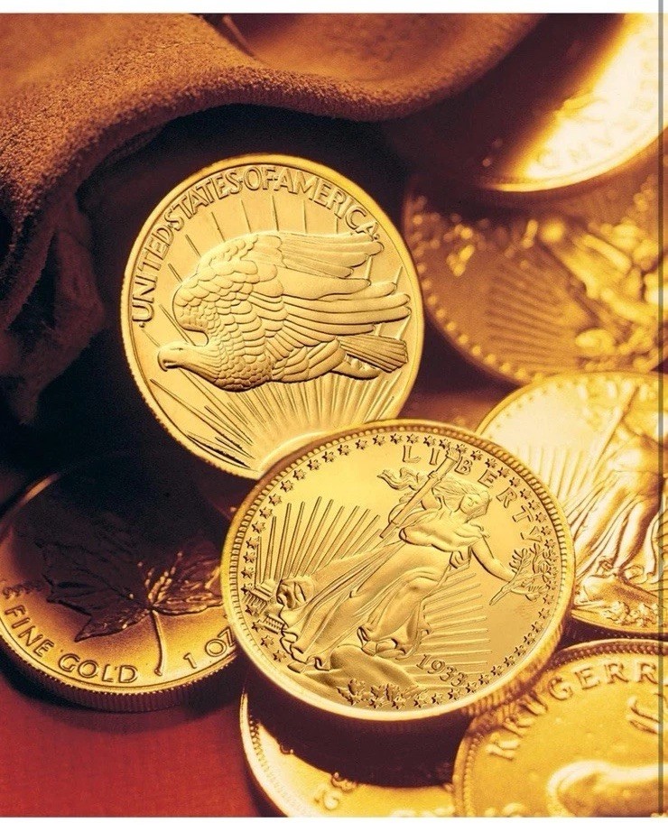 #1 SAINT ST. GAUDENS American Coin Treasures 1933 P $20 Gold Double Eagle 24kt