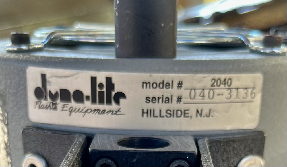 Dynalite 2040 Blower Cooled Flash Head Strobe