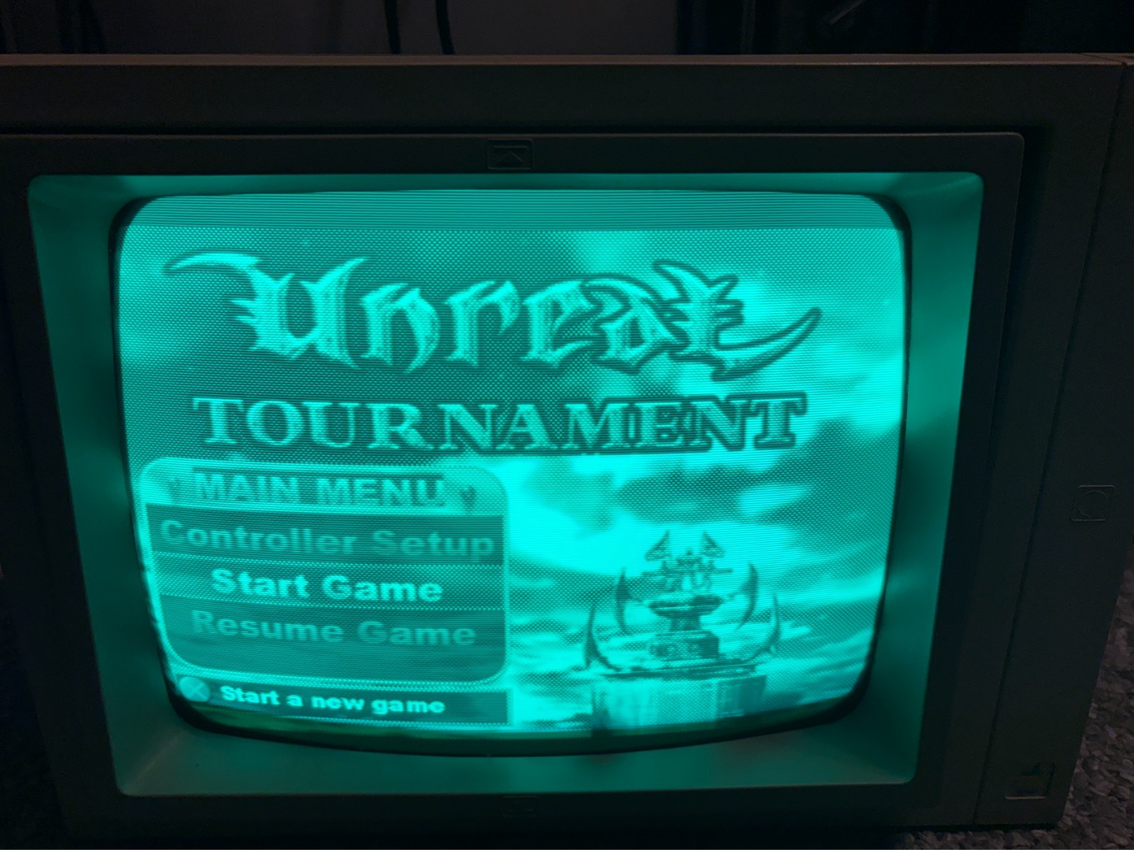 Apple II A2M2010 Green Phosphor Composite Tilt Screen Monitor Tested & Working