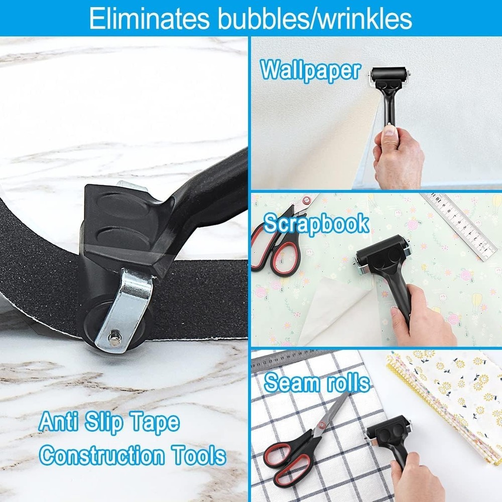 Professional Rubber Roller for Printmaking - 8-Inch