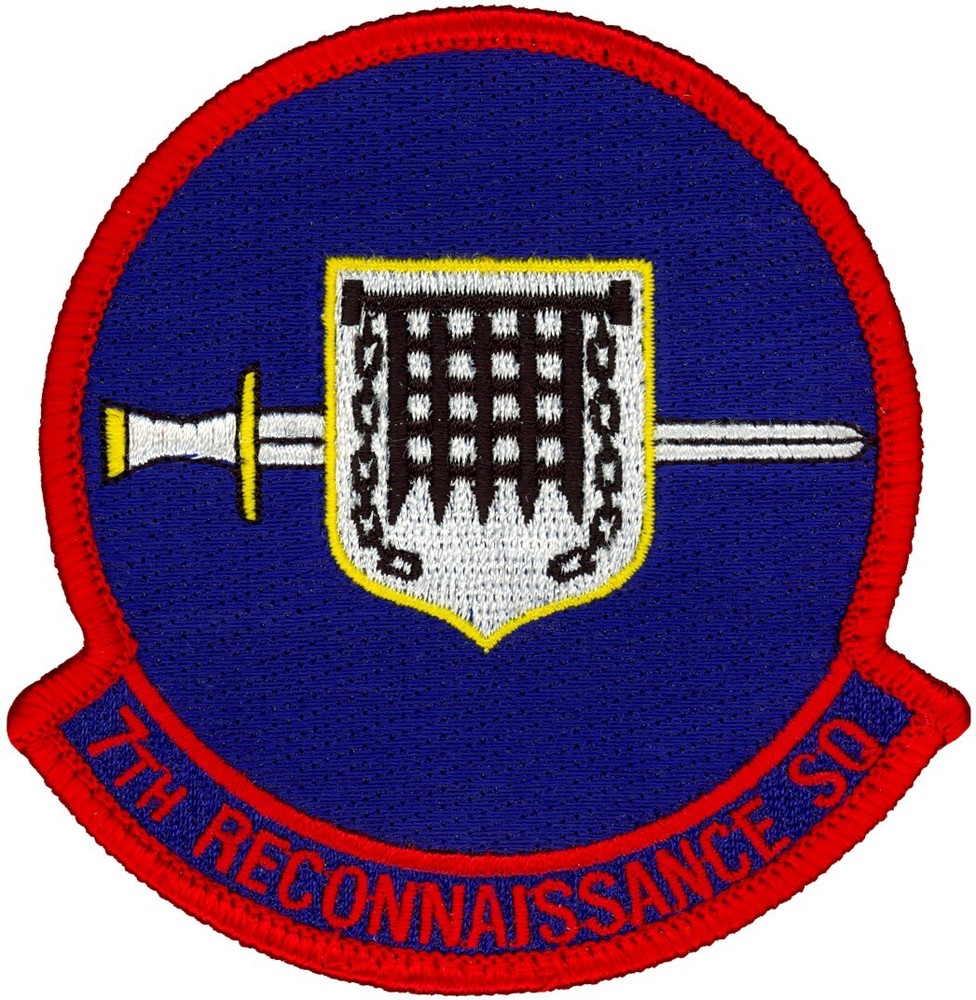 USAF 7th RECONNAISSANCE SQUADRON PATCH