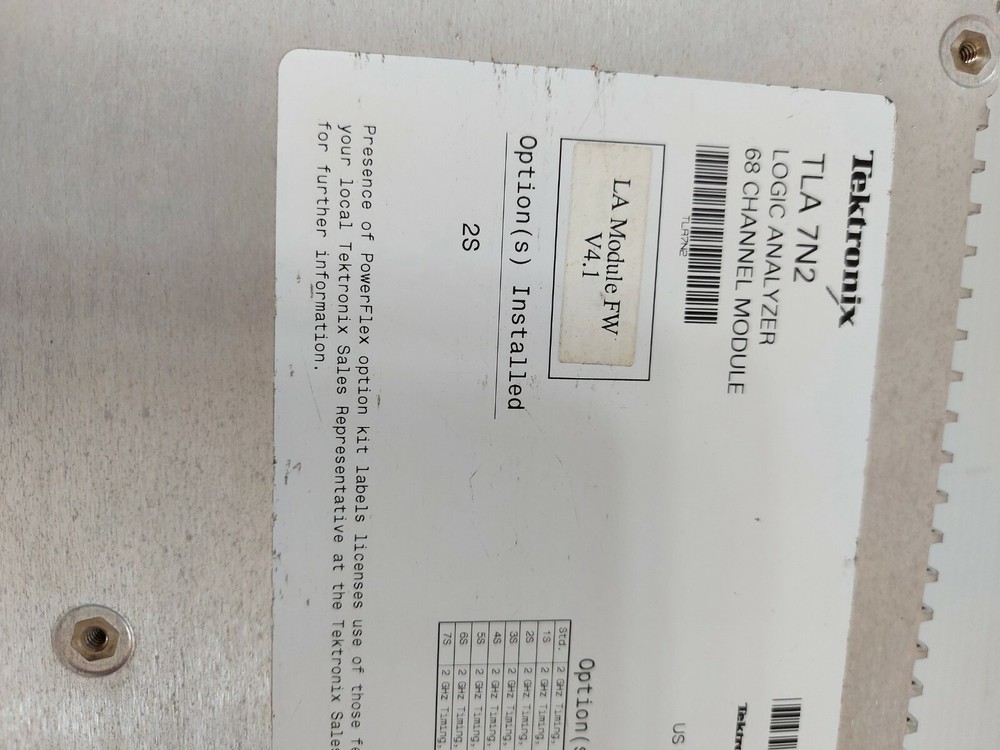 Tektronix TLA 7N2 68-Channel Logic Analyser Module