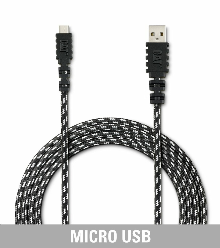 CAT 10ft Micro USB Charge & Sync Cable