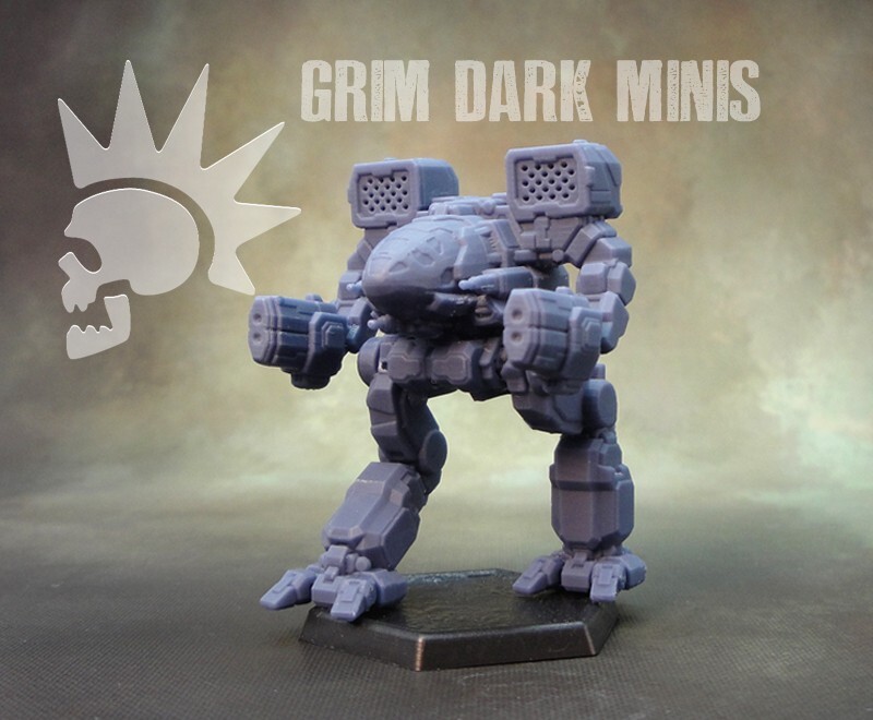 Battletech Scale - proxy mech - Timberwolf Prime