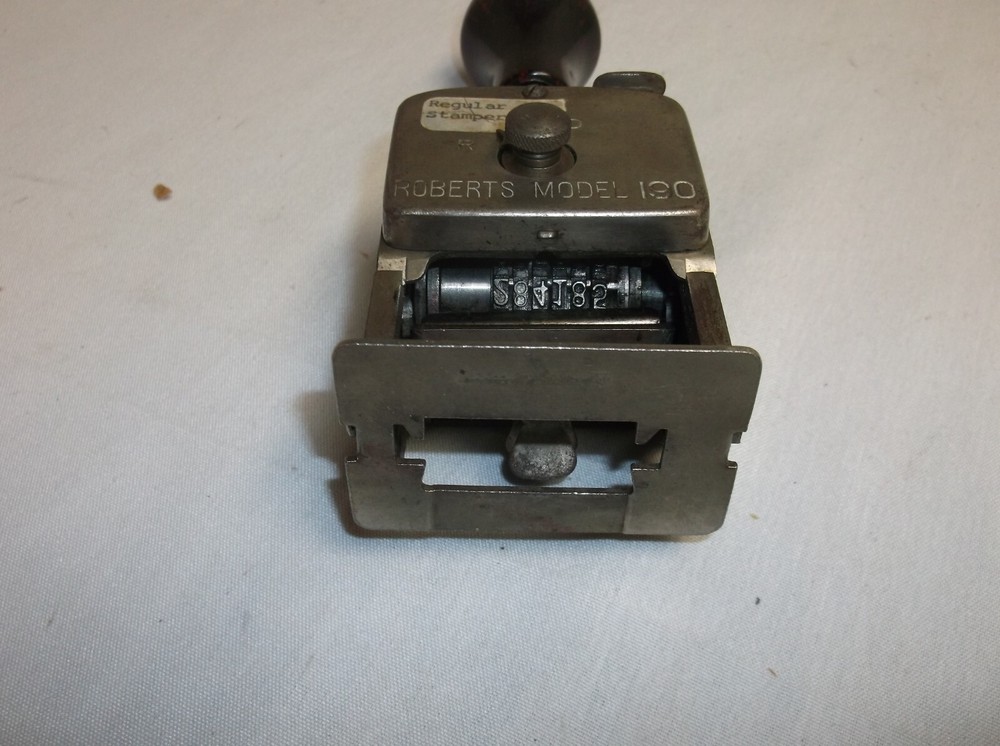 Vintage Roberts Numbering Machine Model No. 190