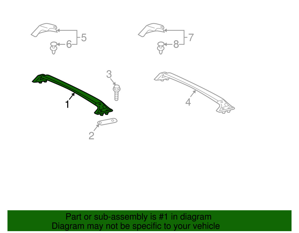 Genuine GM Front Support 19184000