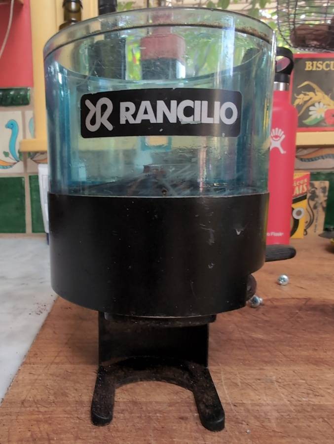 Doser for rancillio rocky grinder