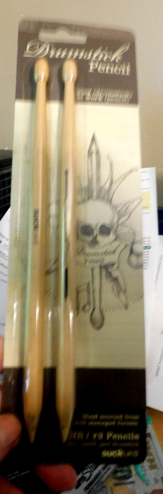 Vintage  Drum sticks  # 2  Pencil Model