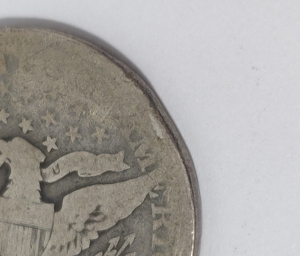 1895-O BARBER HALF DOLLAR