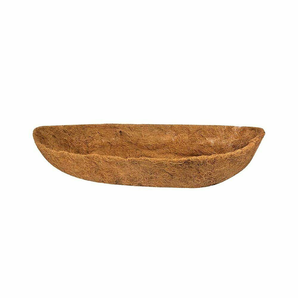 2Pcs 24"/30"/36"/48“ Trough Coco Coconut Fiber Replacement Liners for Window Box