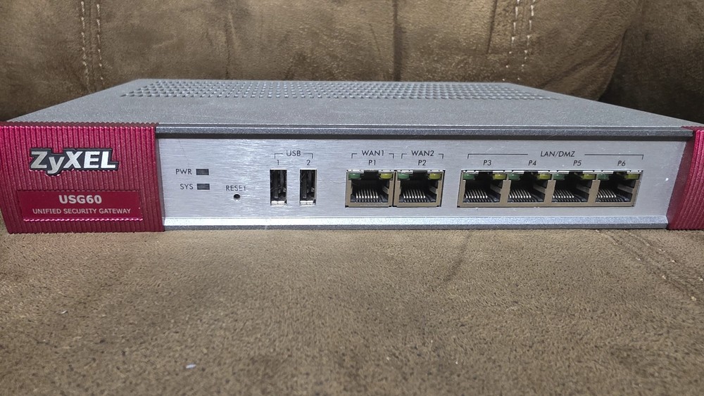 Zyxel USG60 VPN Router