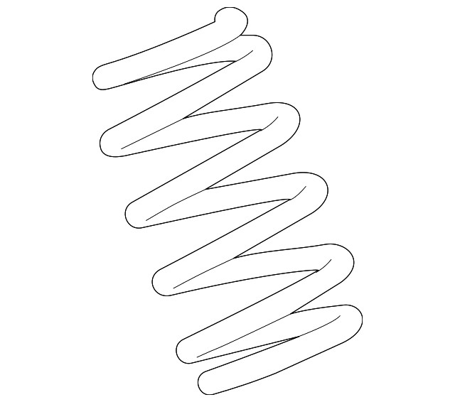 Genuine GM Coil Spring 85583615