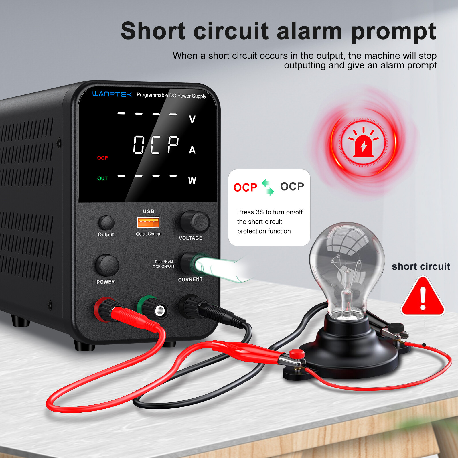 Adjustable 0-30/60/120V 0-2/3/5/10A Lab DC Power Supply Variable Bench Switching