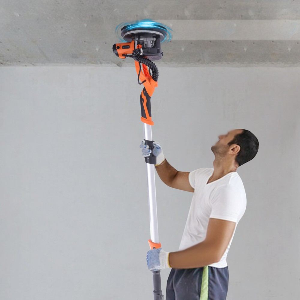 Electric Ceiling Wall Sander +Dust Collection,Variable Speed Drywall Sander 850W